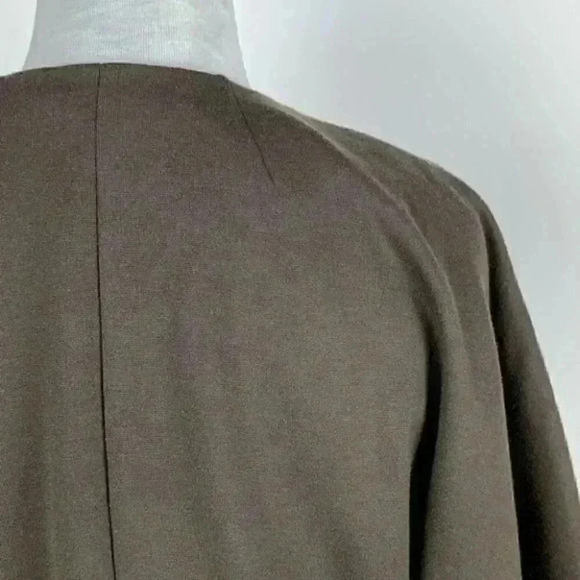 Adrienne Vittadini blazer size 4 Brown dolman - Picture 6 of 10